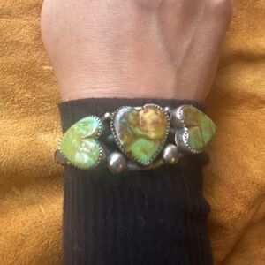 Sonoran Gold Turquoise Bracelet SOLD